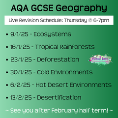 AQA GCSE Geography Exam Masterclass