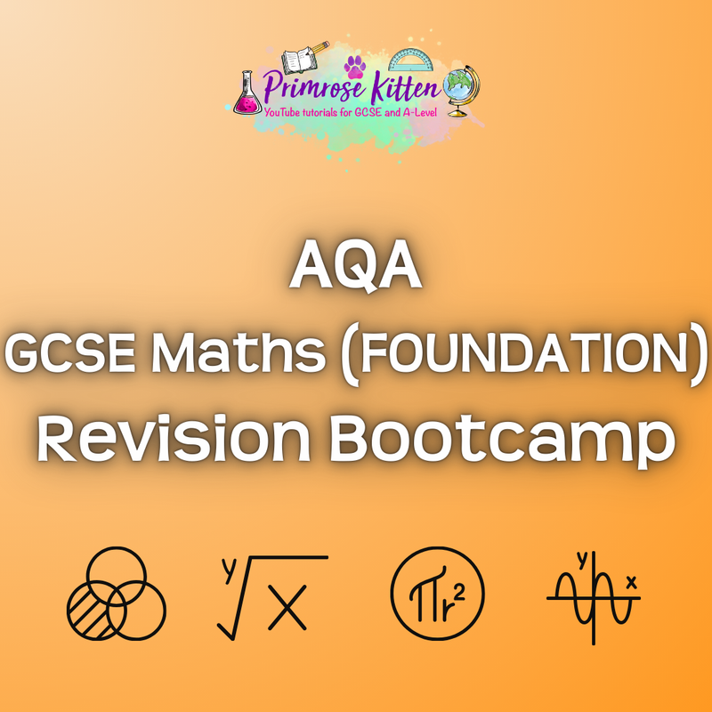 AQA GCSE Maths (FOUNDATION) Revision Bootcamp