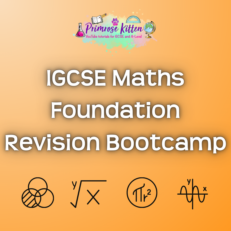 IGCSE Maths (Foundation) Revision Bootcamp