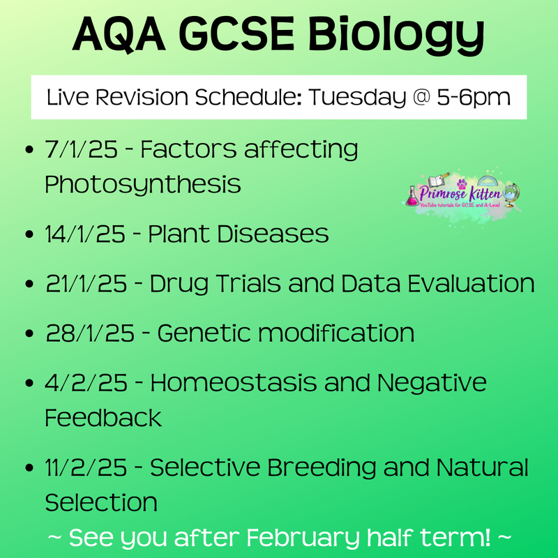 AQA GCSE Biology Exam Masterclass