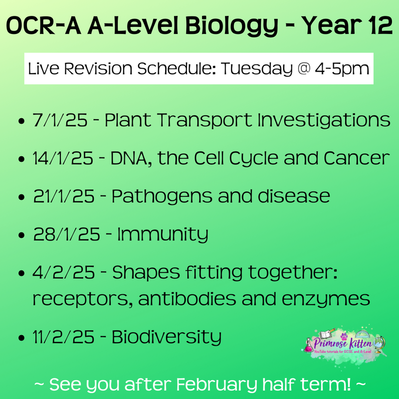 OCR-A A-Level Biology Exam Masterclass