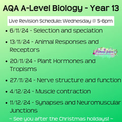 AQA A - Level Biology Exam Masterclass - Primrose Kitten