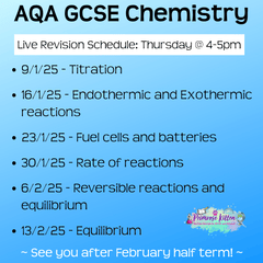 AQA GCSE Chemistry Exam Masterclass - Primrose Kitten