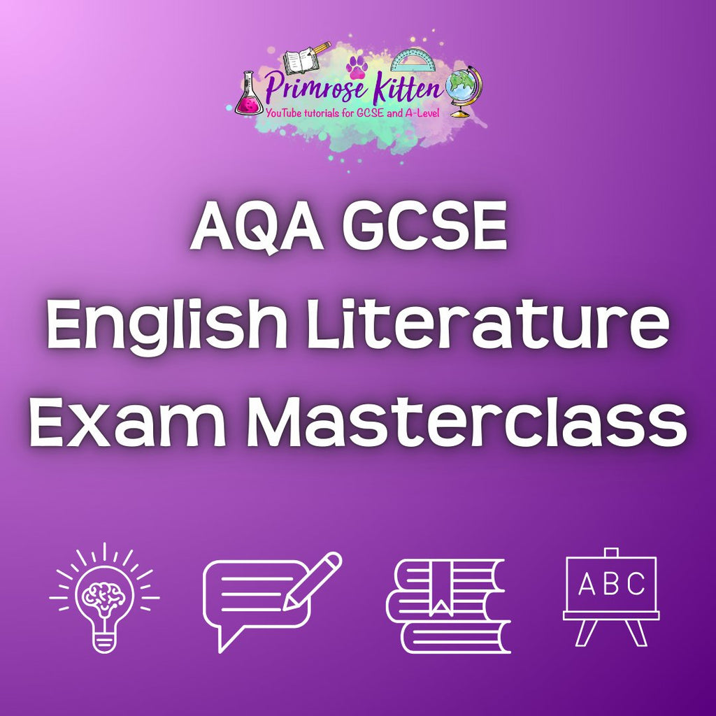 AQA GCSE English Literature Exam Masterclass