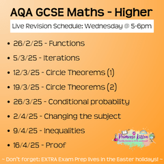 AQA GCSE Maths (HIGHER) Exam Masterclass - Primrose Kitten