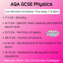 AQA GCSE Physics Exam Masterclass - Primrose Kitten