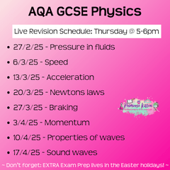 AQA GCSE Physics Exam Masterclass - Primrose Kitten