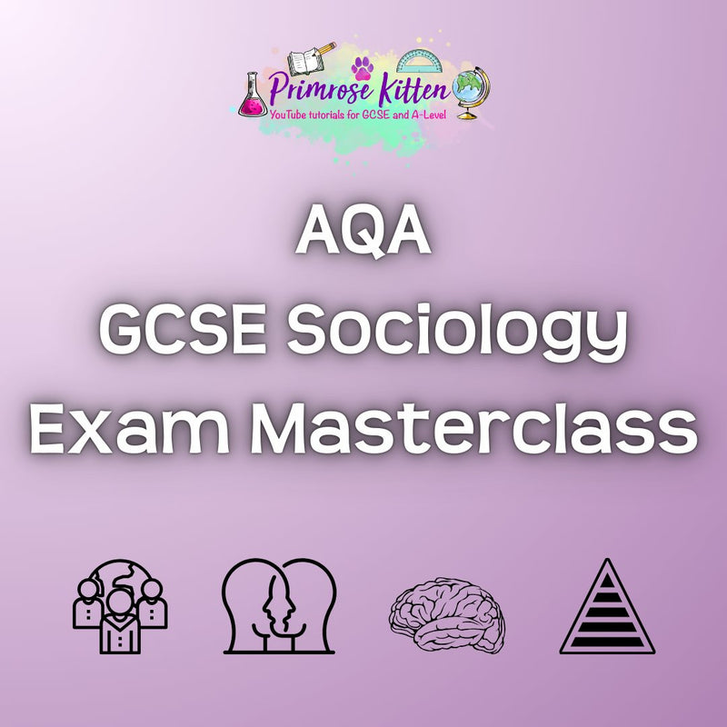 AQA GCSE Sociology Exam Masterclass - Primrose Kitten