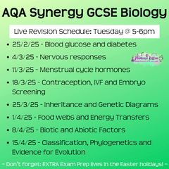 AQA Synergy GCSE Science Exam Masterclass - Primrose Kitten