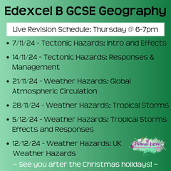 Edexcel B GCSE Geography Exam Masterclass - Primrose Kitten