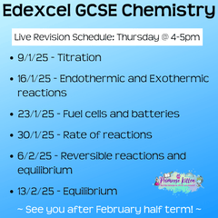 Edexcel GCSE Chemistry Exam Masterclass - Primrose Kitten