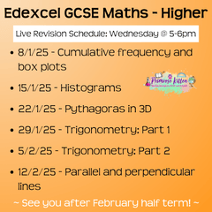 Edexcel GCSE Maths (Higher) Exam Masterclass - Primrose Kitten