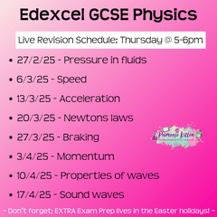 Edexcel GCSE Physics Exam Masterclass - Primrose Kitten