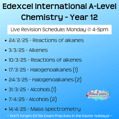 Edexcel International A - Level Chemistry Exam Masterclass - Primrose Kitten