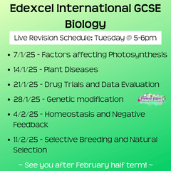 Edexcel International GCSE Biology Exam Masterclass - Primrose Kitten