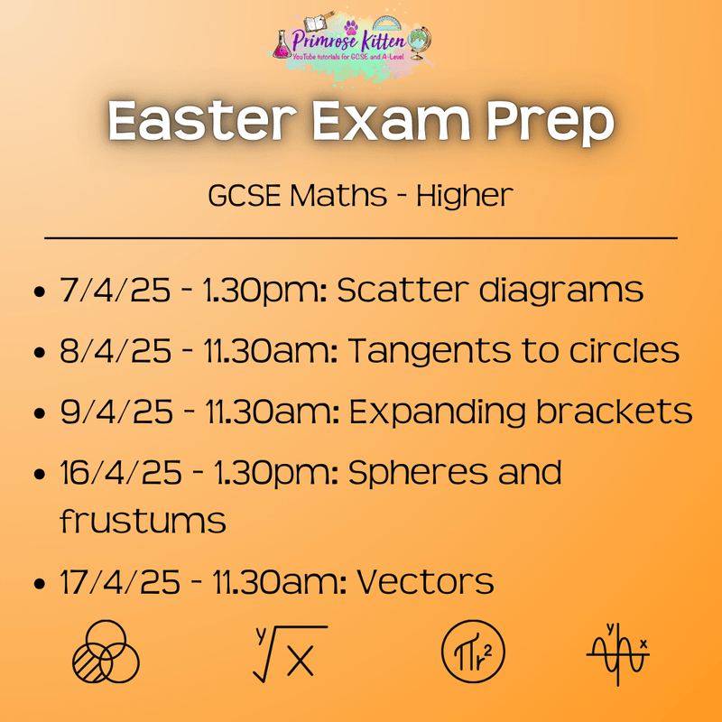Edexcel International GCSE Maths (HIGHER) Exam Masterclass - Primrose Kitten