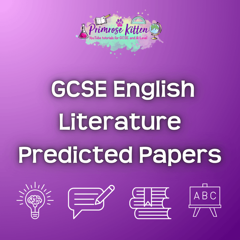 GCSE English Literature Predicted Papers - Primrose Kitten