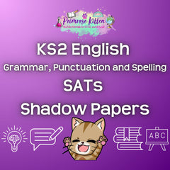 KS2 English Grammar, Punctuation and Spelling: SATs Shadow Papers - Primrose Kitten