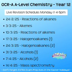 OCR - A A - Level Chemistry Exam Masterclass - Primrose Kitten