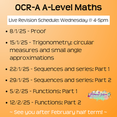 OCR - A A - Level Maths Exam Masterclass - Primrose Kitten