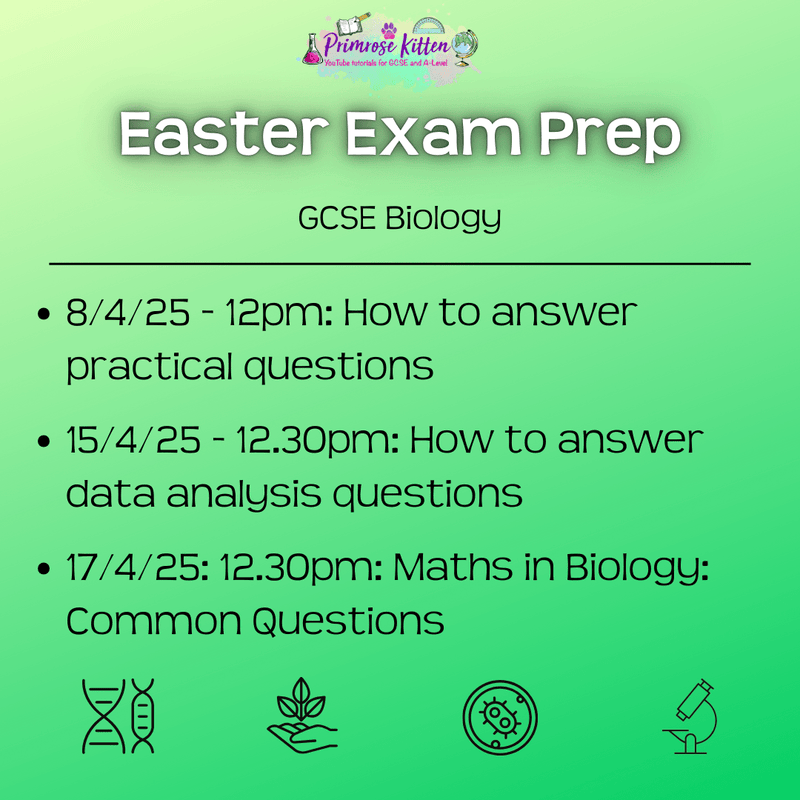 OCR - Gateway GCSE Biology Exam Masterclass - Primrose Kitten