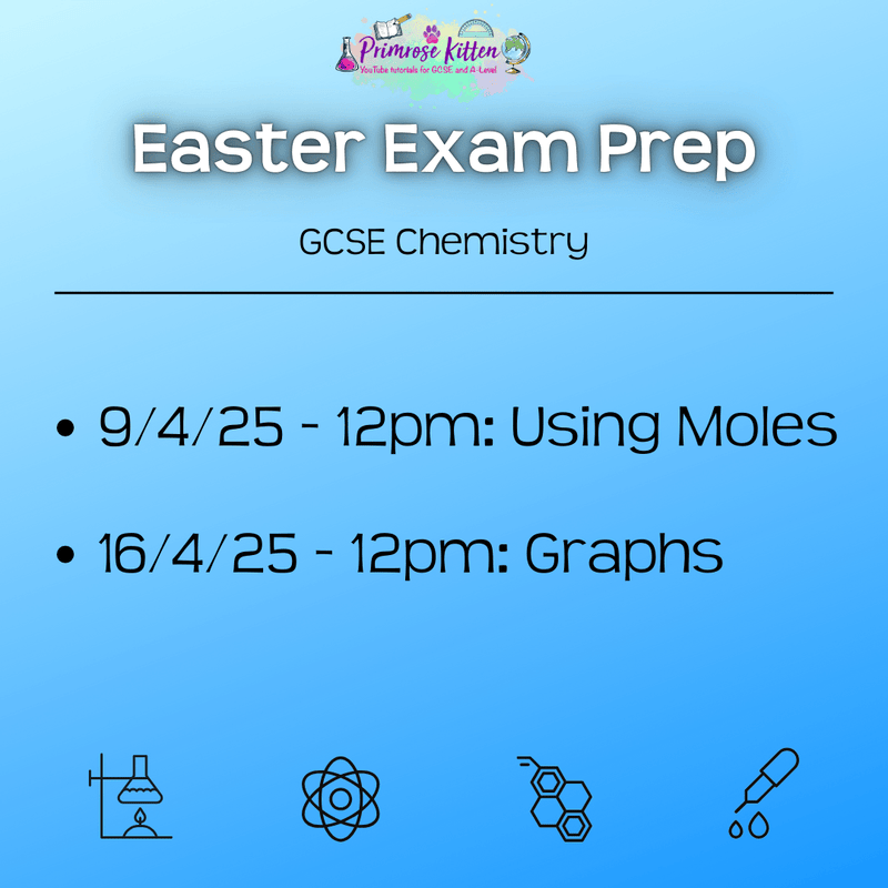 OCR - Gateway GCSE Chemistry Exam Masterclass - Primrose Kitten