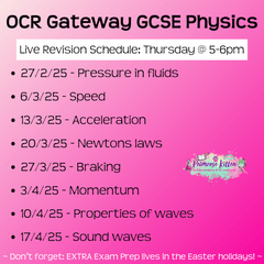 OCR - Gateway GCSE Physics Exam Masterclass - Primrose Kitten