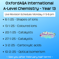 OxfordAQA International A - Level Chemistry Exam Masterclass - Primrose Kitten