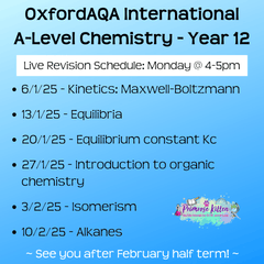 OxfordAQA International A - Level Chemistry Exam Masterclass - Primrose Kitten