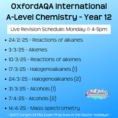 OxfordAQA International A - Level Chemistry Exam Masterclass - Primrose Kitten