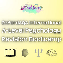 OxfordAQA International A - Level Psychology Revision Bootcamp - Primrose Kitten