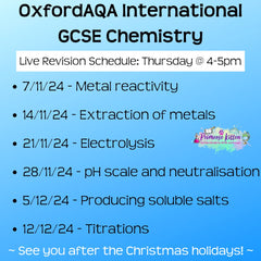 OxfordAQA International GCSE Chemistry Exam Masterclass - Primrose Kitten