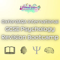 OxfordAQA International GCSE Psychology Revision Bootcamp - Primrose Kitten