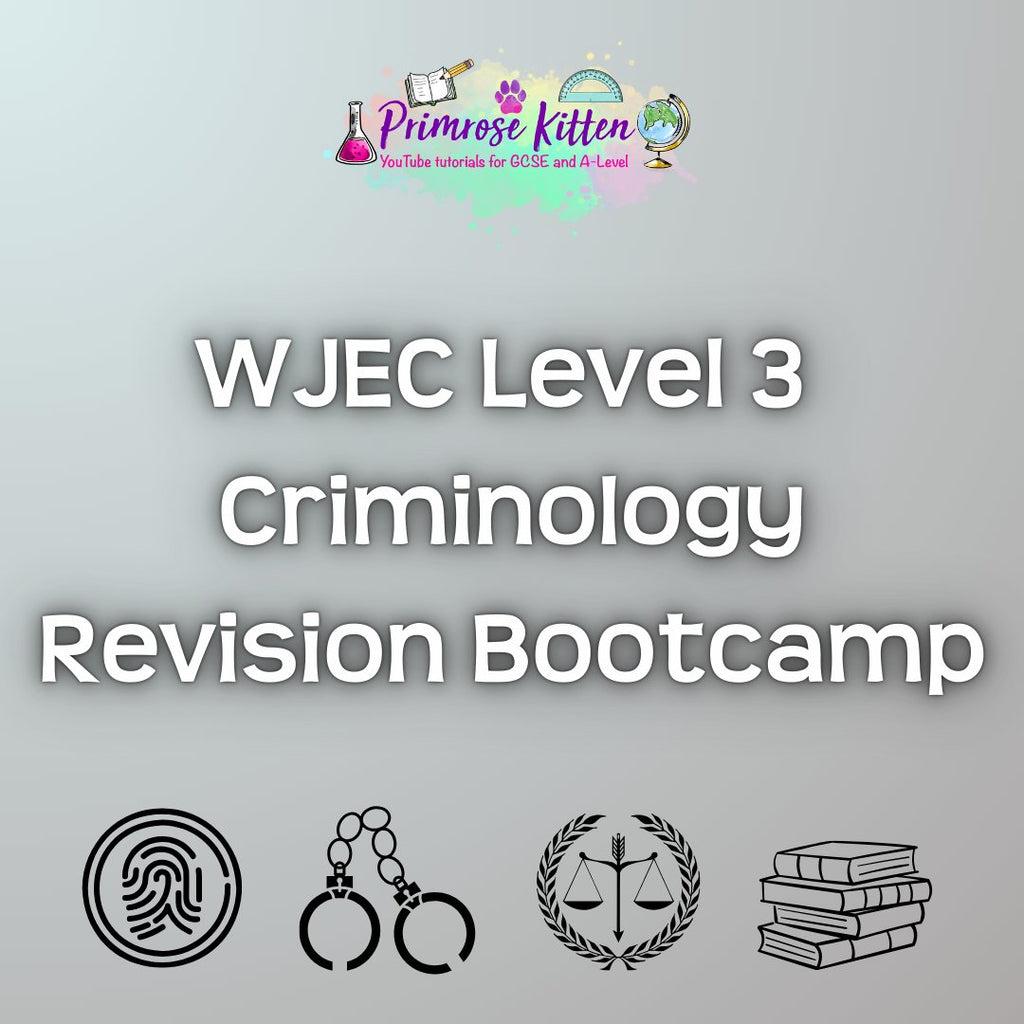 WJEC Level 3 Applied Diploma Criminology Revision Bootcamp